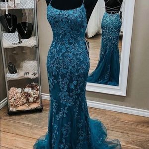 Blue Prom Dress